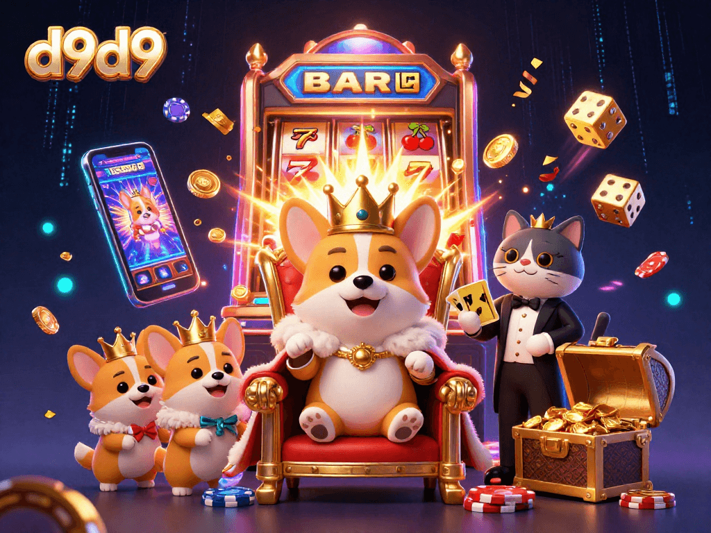Mag-enjoy ng mga laro sa d9d9 habang naglalaro ng mga makukulay na slot machine at jackpot!