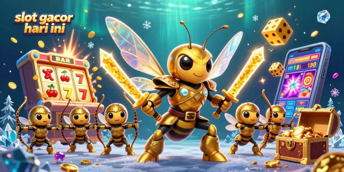 Spin the reels for big wins at slot gacor hari ini with vibrant casino elements.