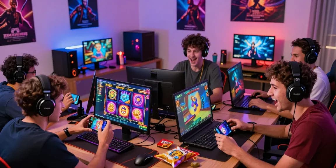 Pengguna kudaliar89 bermain slot online dengan antusias di perangkat berbeda di ruang tamu yang nyaman.
