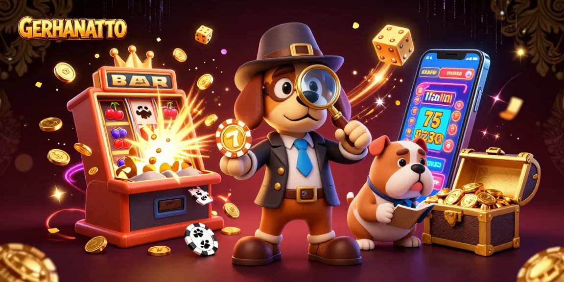 Serukan momen menang dengan GERHANATOTO saat menjelajahi kekayaan slot jackpot di kasino online.