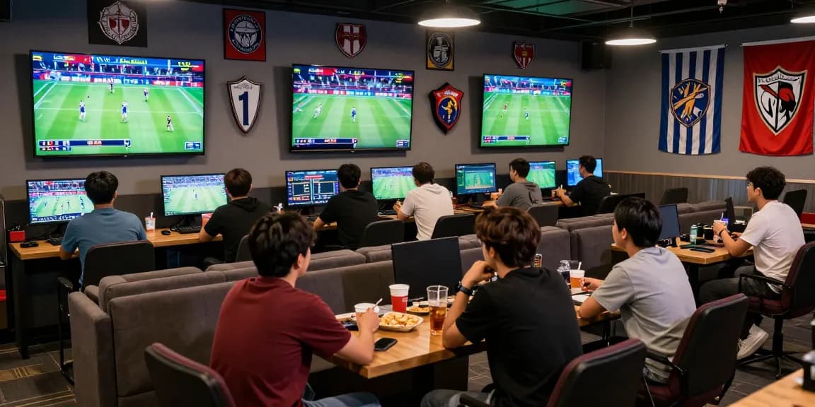 Understand content through engaging sports analysis in a modern lounge