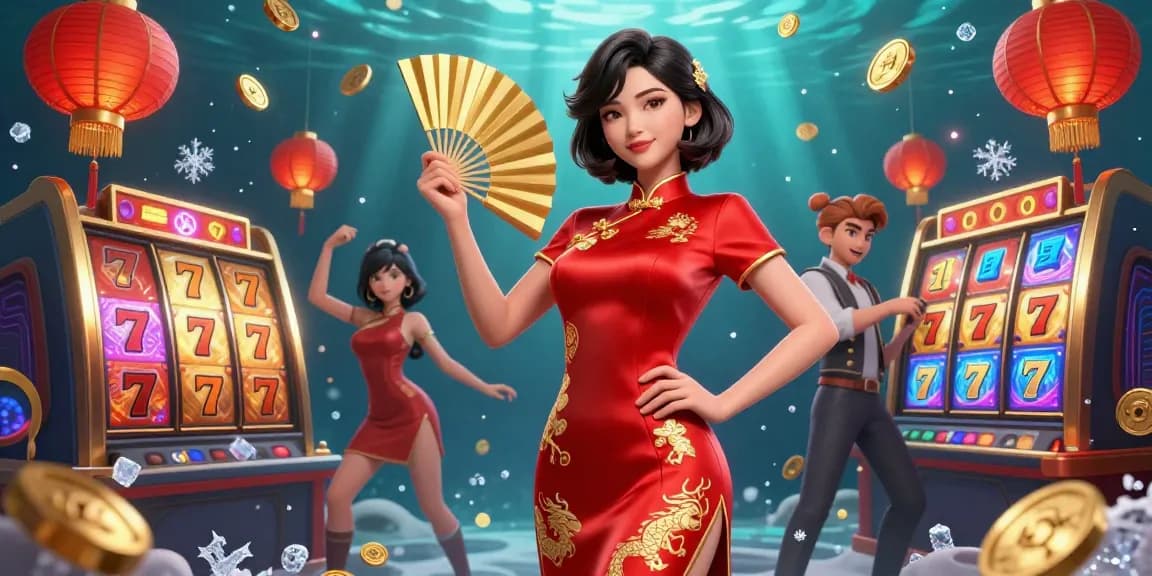 Experience vibrant gaming excitement at red88 with elite slot games amidst radiant elements.