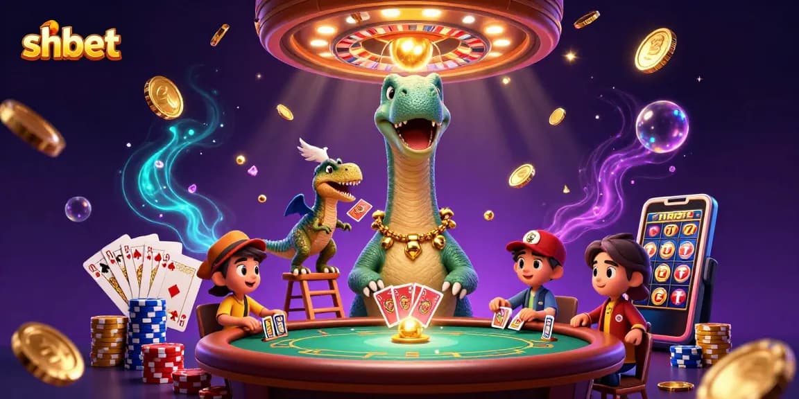 Experience shbet like never before with colorful casino elements and dynamic cartoon characters.