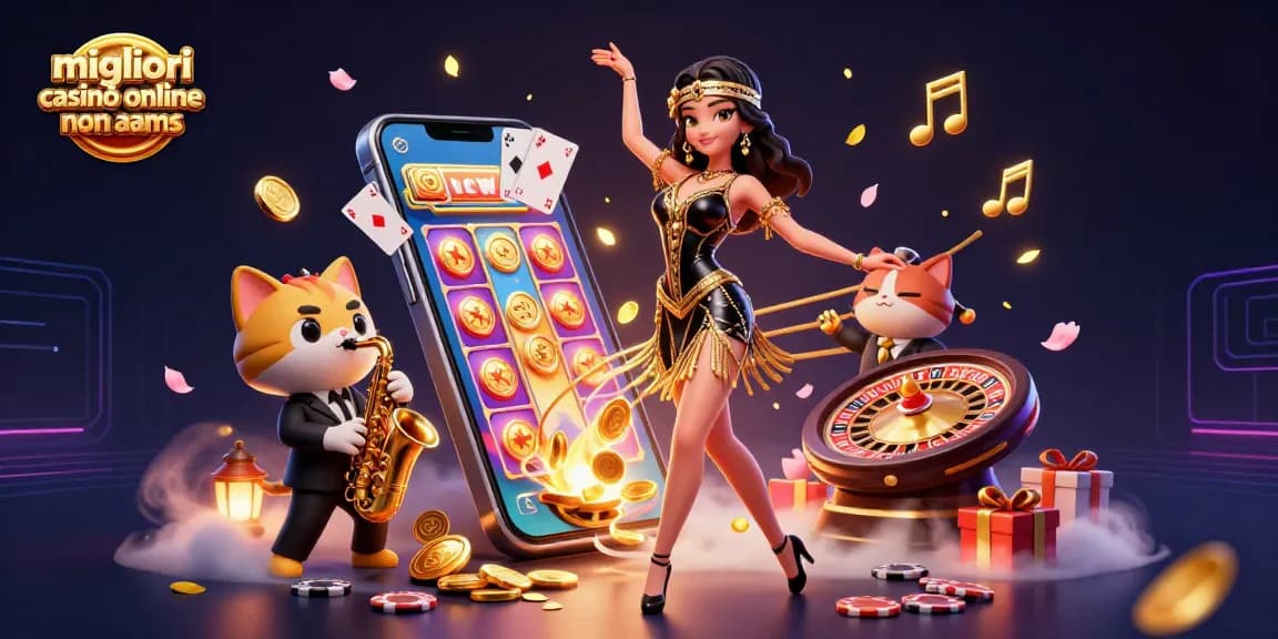 Vivi l'emozione nei migliori casinò online non AAMS con giochi di slot vibranti e azione emozionante.