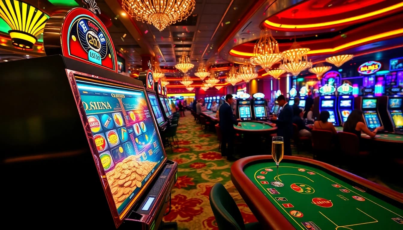 Momen seru di kasino dengan permainan bbni4d dan mesin slot yang menawan.