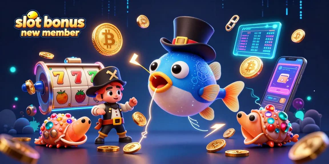 Engage with slot bonus new member offers featuring a thrilling 3D casino adventure.