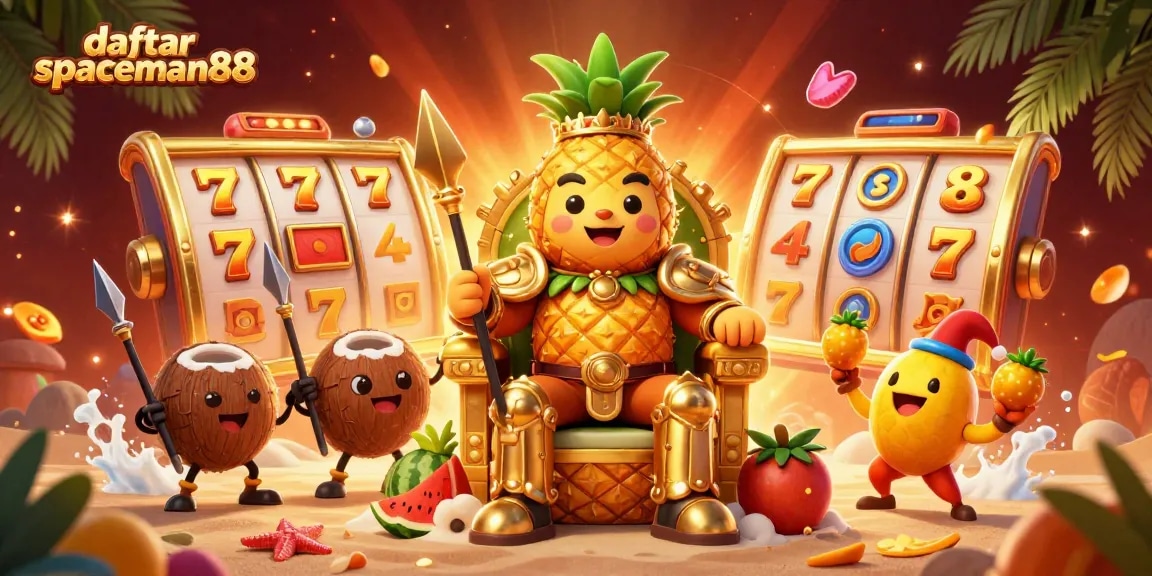 Experience the excitement of daftar spaceman88 with lively 3D casino elements and engaging characters.