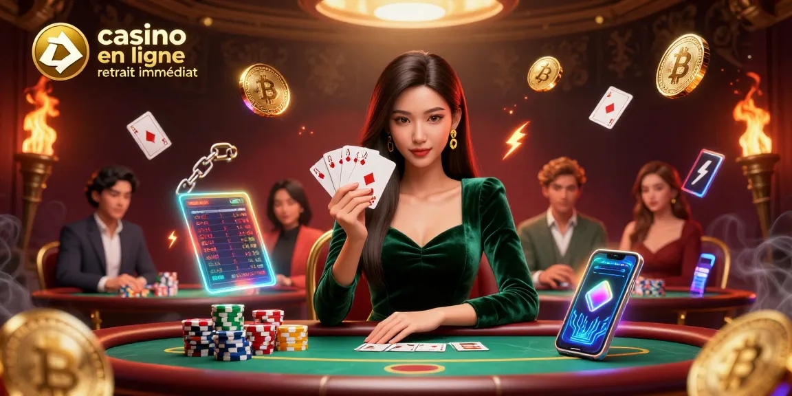 Découvrez des paiements rapides au casino en ligne retrait immédiat avec une action de poker palpitante et des éléments de jeu modernes.