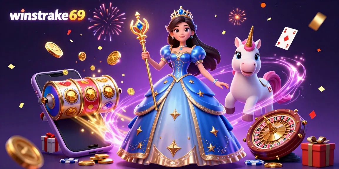 Experience thrilling moments at winstrike69 with 3D characters and exciting casino elements.
