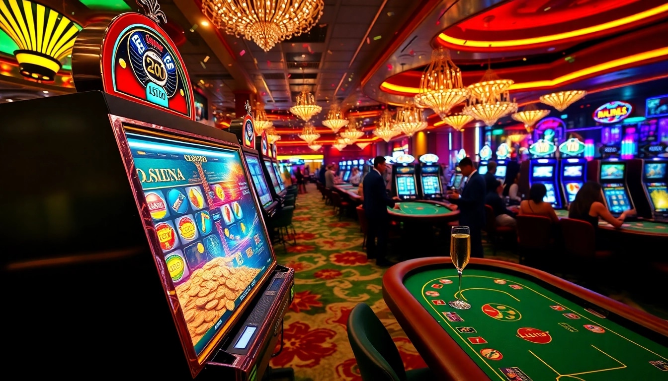 Momen seru di kasino dengan permainan bbni4d dan mesin slot yang menawan.
