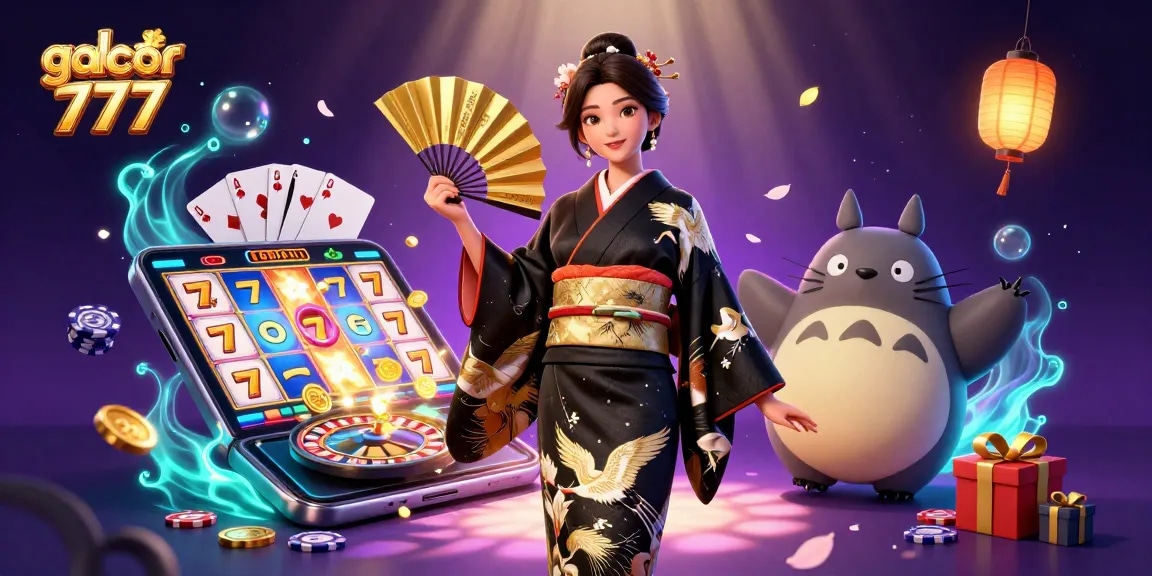 Experience thrilling wins with slot gacor 777, featuring spinning reels and vibrant game elements.
