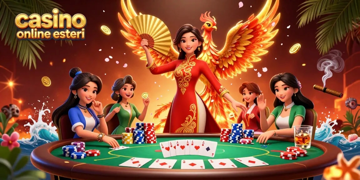 Goditi un gameplay emozionante nei casino online esteri con scene vivaci ed elementi coinvolgenti.