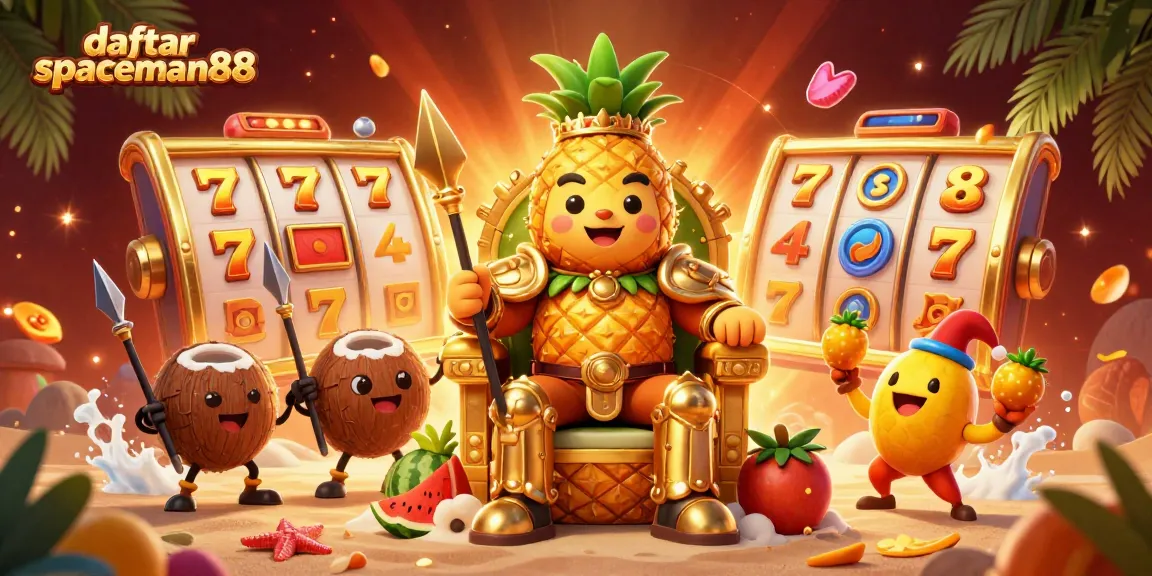 Experience the excitement of daftar spaceman88 with lively 3D casino elements and engaging characters.