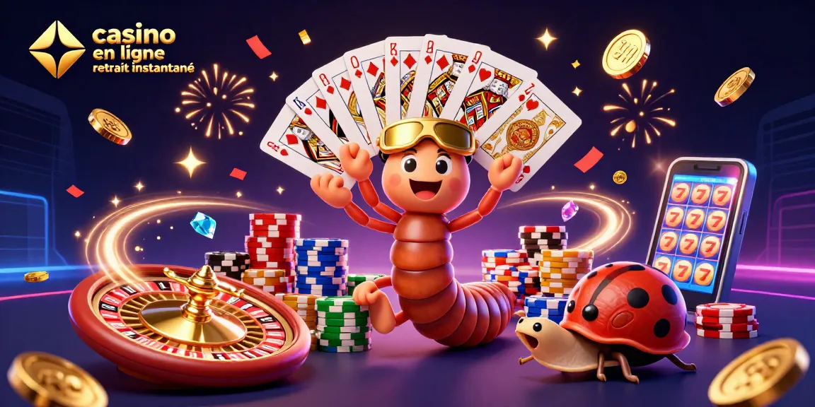 Les joueurs profitent de retraits instantanés dans un casino en ligne avec des personnages de jeux animés.