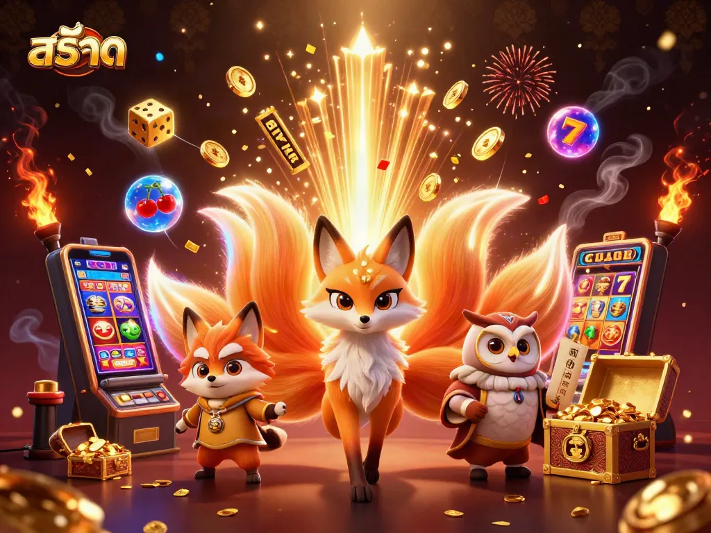 การเล่นเกมสล็อต สล็อต ที่เต็มไปด้วยแสงสีและแจ็คพอตที่ท่วมท้น
