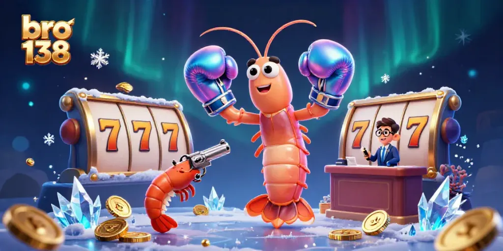 Engage with bro 138 slot games featuring vibrant 3D shrimp characters and dynamic gameplay.