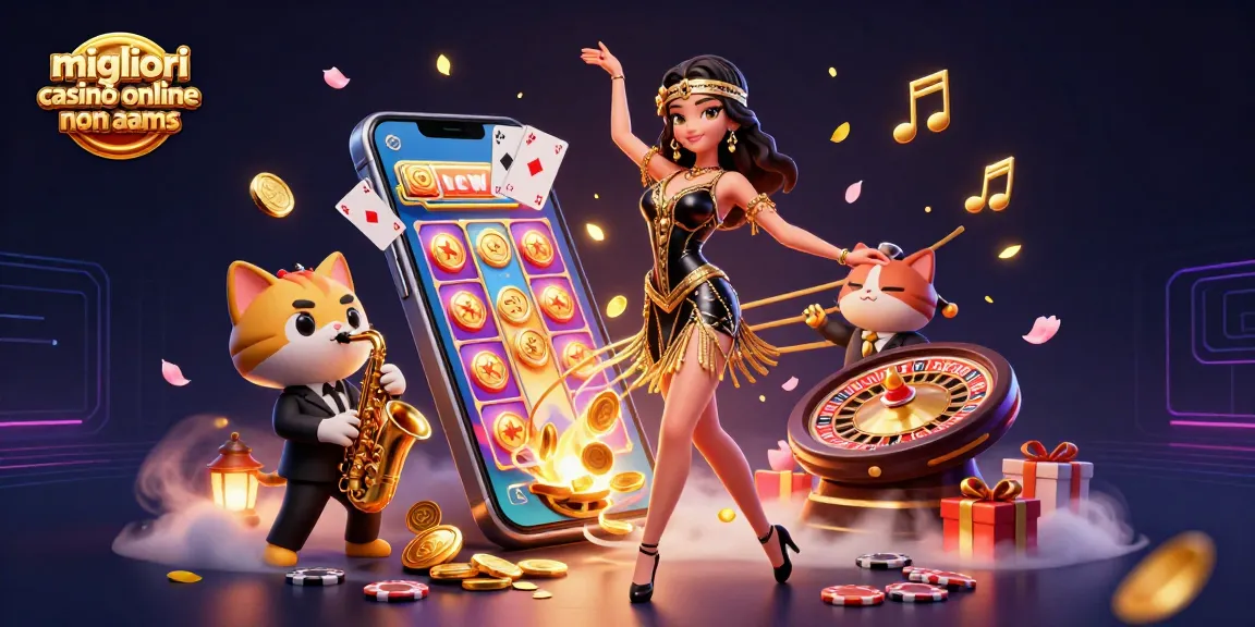 Vivi l'emozione nei migliori casinò online non AAMS con giochi di slot vibranti e azione emozionante.