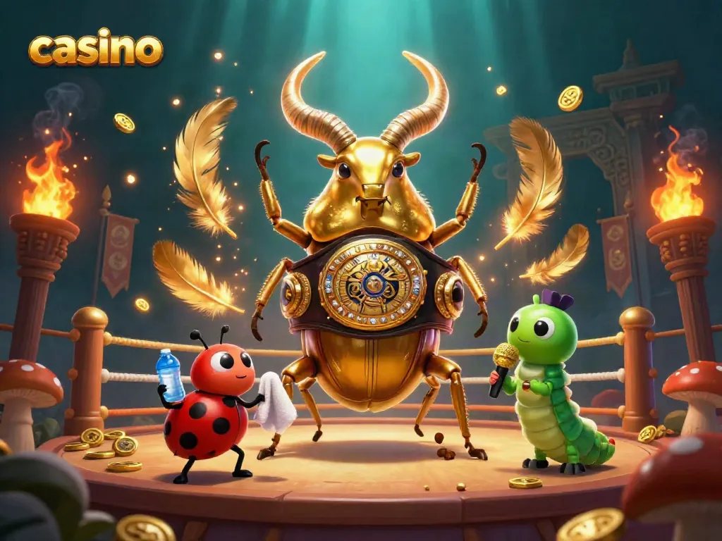 Experience casino excitement in this dynamic scene with vibrant characters and engaging gambling elements.
