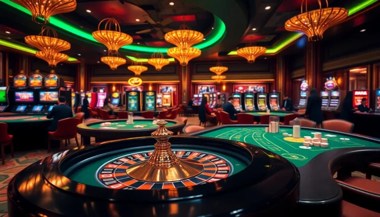 Experience the thrill of MM88 at a vibrant casino table filled with excitement and betting action.